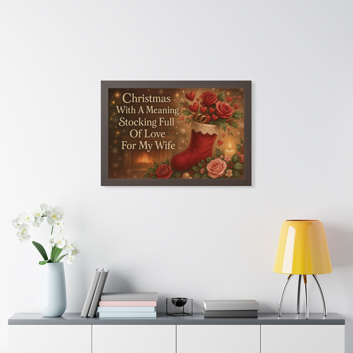 Full of Love For My Wife: Christmas With A Meaning Poster