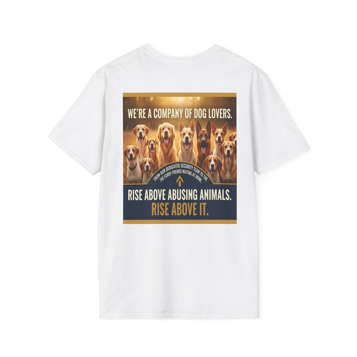We Love Our Security Dogs T-Shirt